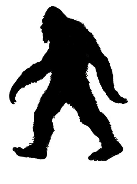 Bigfoot clipart silhouette, Bigfoot silhouette Transparent FREE for download on WebStockReview 2024