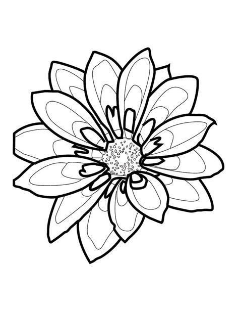 free simple flower outline download free simple flower outline png ...