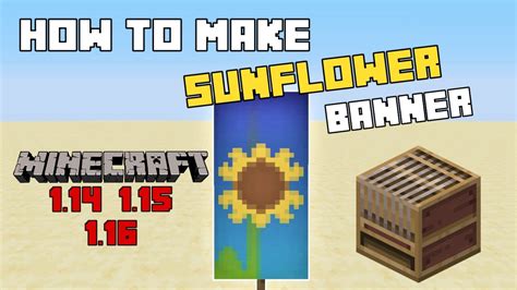 Detail Sunflower Banner Minecraft Koleksi Nomer 4