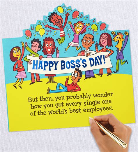 World's Best Boss and Employees Funny Boss's Day Card From Us - Greeting Cards - Hallmark