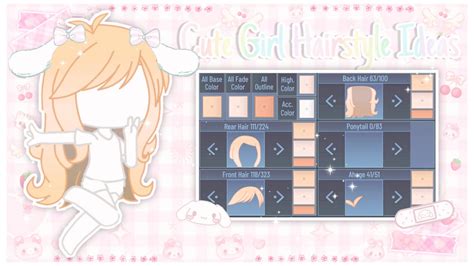 Cute Gacha Club Hairstyles Softie - annialexandra