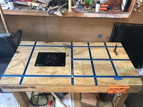 Universal T-Track | T track, Homemade router table, Garage work bench