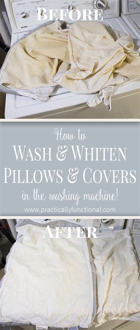 How To Wash Pillows In The Washing Machine!