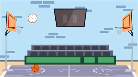 Basketball Court Background