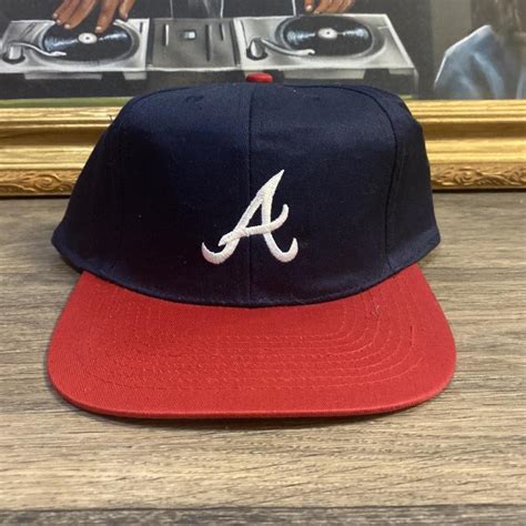 Vintage Atlanta Braves Hat In mint condition. No... - Depop