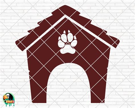 Dog House SVG, Dog Lovers Svg, Dog House Cut Files, Cricut, Silhouette ...