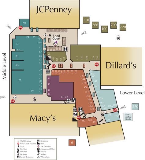 Southcenter Mall Map Pdf, Westfield Southcenter - store list, hours ...