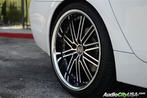 e60 BMW 5 Series | 20" 2 Crave Wheels Rims no. 33 black machine chrome ...