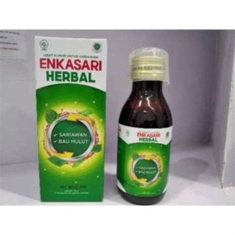 Enkasari Herbal 120ml // Obat Kumur Herbal | Shopee Indonesia