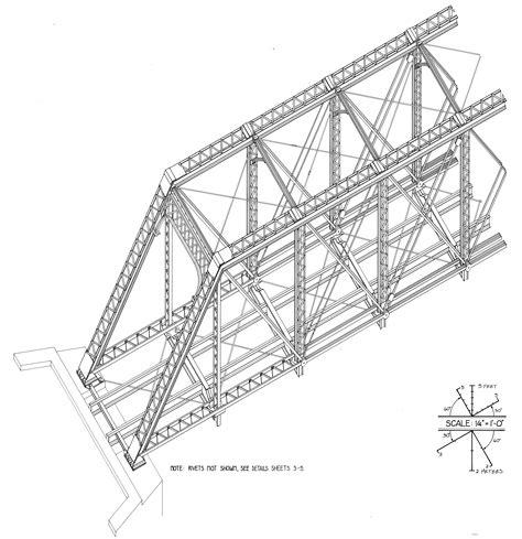 Baltimore & Ohio Pratt Truss Bridge No. 451/1 – Free Model Railroad Plans