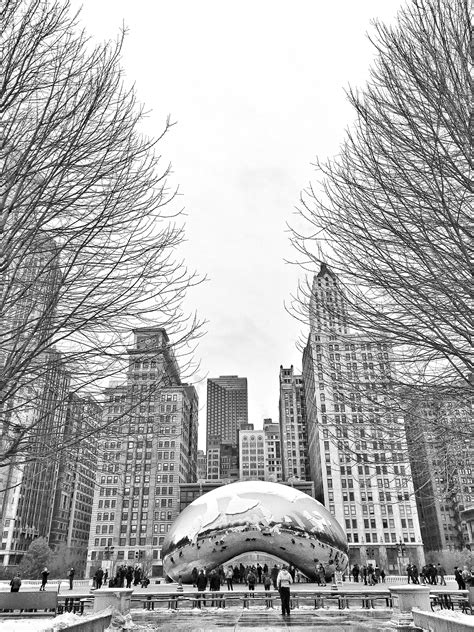 Cloud Gate, The Bean, Winter in Chicago, Chicago, Chicago Landmark ...