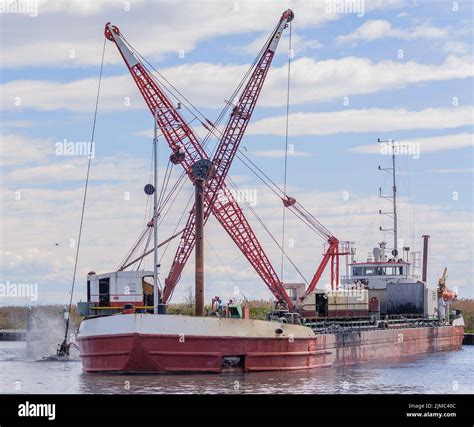 Dredger ship navy Stock Photo - Alamy