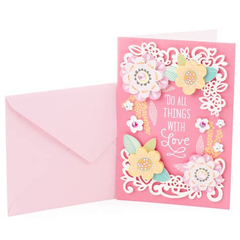 Hallmark Signature Birthday Greeting Card (Scattered Flowers) - Walmart.com