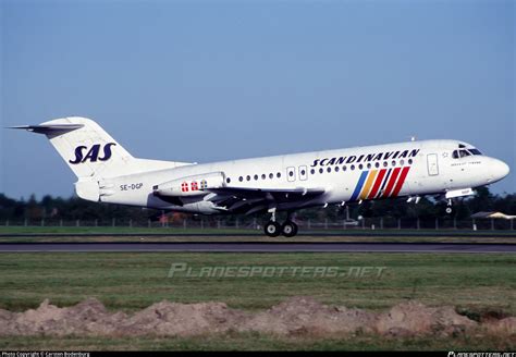 SE-DGP SAS Scandinavian Airlines Fokker F28-4000 Fellowship Photo by Carsten Bodenburg | ID ...