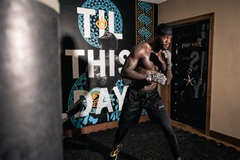 Photos: Deontay Wilder Training in Beast Mode For Luis Ortiz