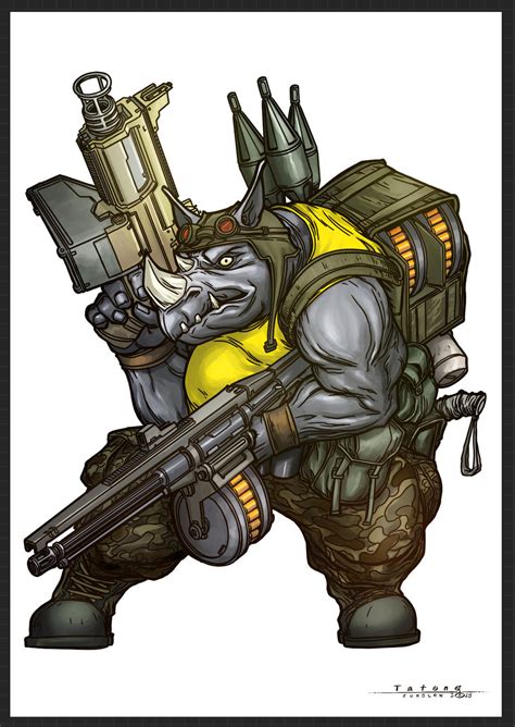 Rocksteady by Tatong on DeviantArt