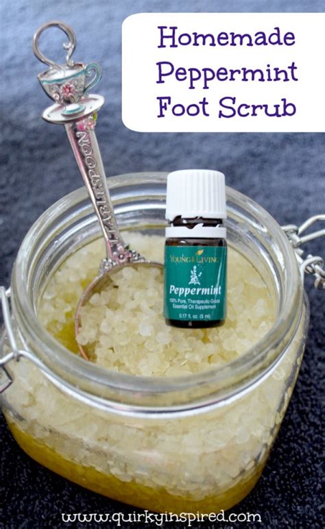 Peppermint Homemade Foot Scrub That Will Leave Your Footsies Singing