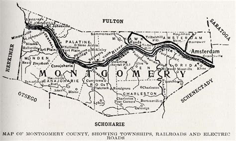 History of the Mohawk Valley: Gateway to the West 1614-1925 — Map of ...