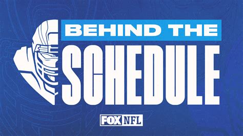 “Behind the Schedule” with FOX Sports’ Mike Mulvihill and New FOX NFL ...