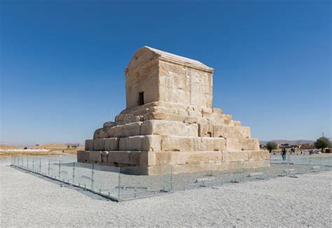 Tomb of Cyrus the Great in Pasargadae, Fars Province, Iran Stock Photo ...