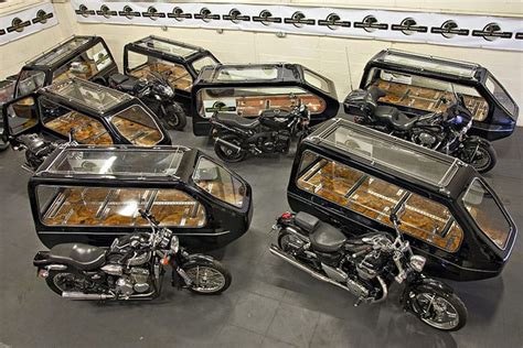 Motorcycle and Trike Hearse | Benedict Funeral Directors