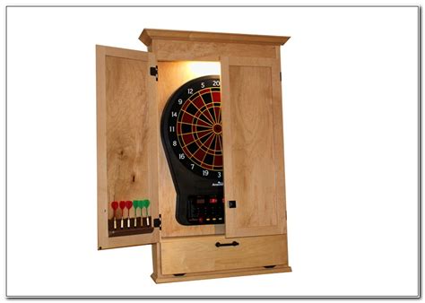 Best Electronic Dart Board With Cabinet - Cabinet : Home Design Ideas # ...