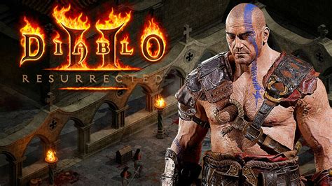 Diablo 2 Resurrected Barbarian Alpha Gameplay Livestream - GameSpot