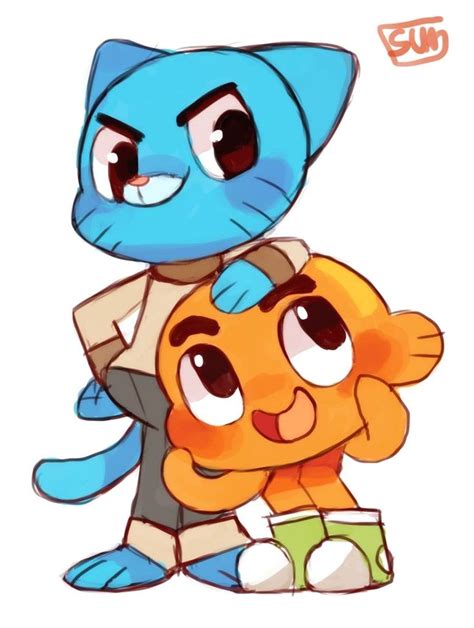 The Amazing World Of Gumball Gumball Darwin Pinterest Avec Et Disegni ...