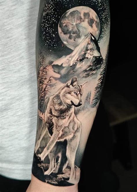 Top more than 84 wolf tattoo sleeve latest - in.coedo.com.vn