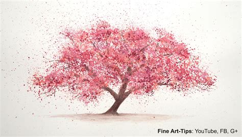 Sakura Tree Drawing at GetDrawings | Free download