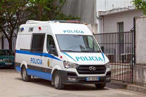 Albanian Police Van in Tirana Editorial Image - Image of horizontal, center: 276002000