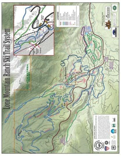 Lone-Mountain-Ranch-Ski-Trail-Map | Big Sky Ski Education Foundation