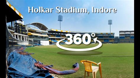 360° View of Holkar Cricket Stadium, Indore - YouTube