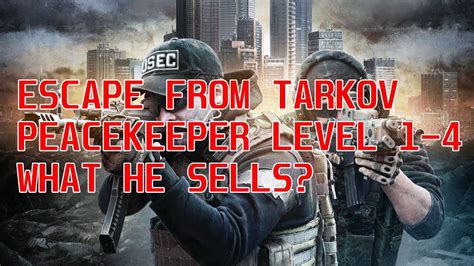 Peacekeeping mission tarkov