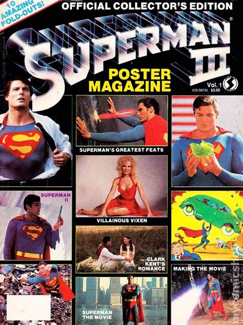 Official Superman III Poster Magazine (Starlog) comic books