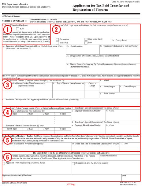 How to Fill Out ATF Form 4 Using a Gun Trust