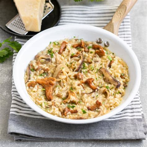 Wild Mushroom Risotto - The Petite Cook dinner™ - in2.wales