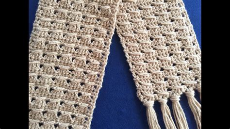 CROCHET SCARF ~ Beginner Level~ Easy and Fast - YouTube