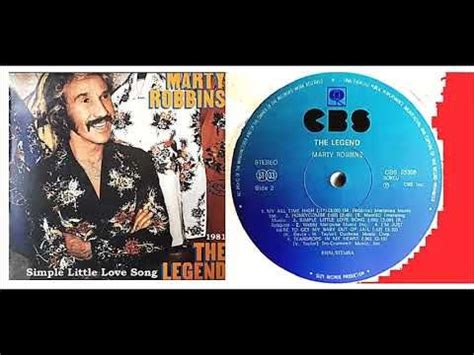 Marty Robbins - Simple Little Love Song 'Vinyl' - YouTube | Marty ...