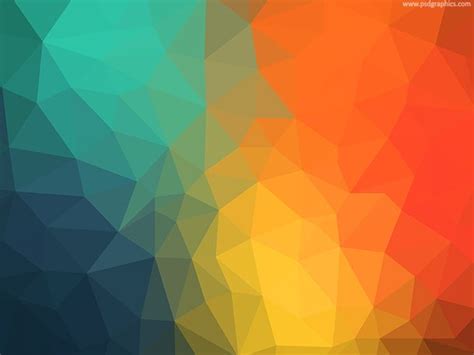 Colorful triangles background | PSDGraphics