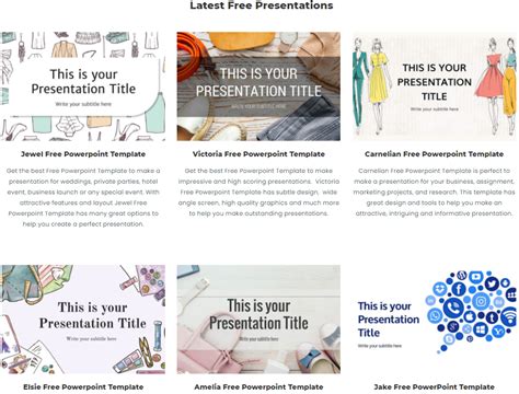 10 Amazing Places for PowerPoint Templates Free Download