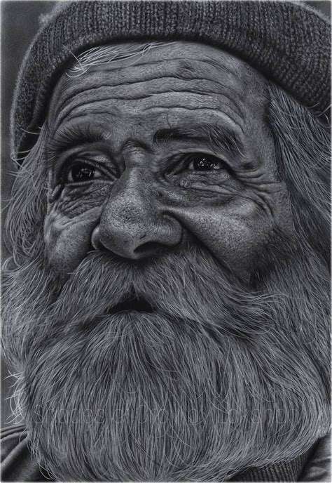 Old Man SOLD Hyper Realistic Pencil Drawing By Prabath Zoysa | ubicaciondepersonas.cdmx.gob.mx