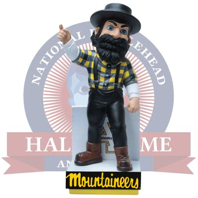 Yosef Appalachian State Mountaineers Mascot Bobblehead – National Bobblehead HOF Store