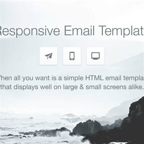 Responsive HTML Email Template | Master Bundles