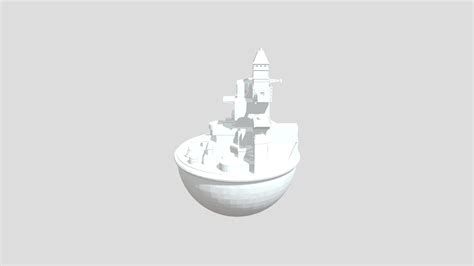 Starman Fort[Untextured(Beta{Super Mario Galaxy] - Download Free 3D model by GamerStudios ...