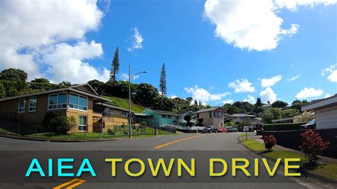 Aiea | Drive around Aiea Town | Honolulu, Oahu 🌈 Hawaii 4K Driving - YouTube