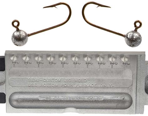 Do-It Round Head Jig Molds Ultra Precision No Collar - Barlow's Tackle