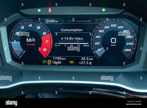 Hong Kong, China Oct, 2019 : Audi Q3 Dashboard on Oct 21 2019 in Hong Kong Stock Photo - Alamy