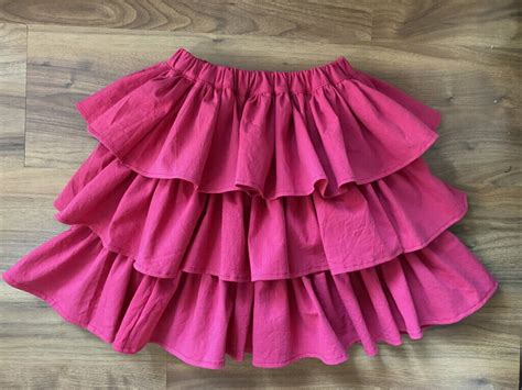 DIY tutorial: Tiered ruffle skirt with elastic waistband - I Can Sew This