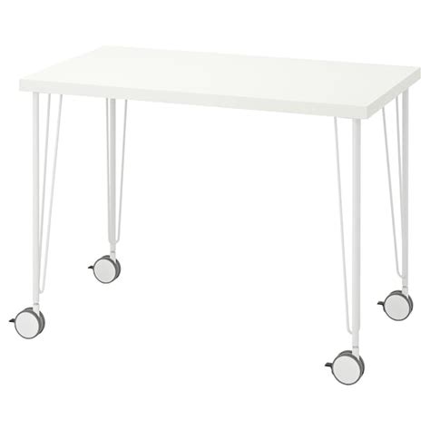 LINNMON / KRILLE desk, white, 393/8x235/8" - IKEA